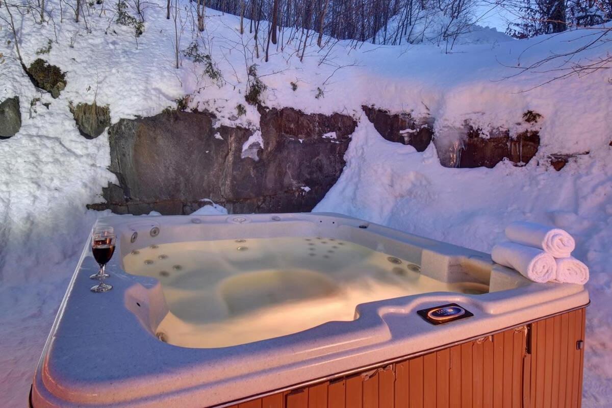 Labelle Chic Familiale, Relaxant Avec Spa En Montagnes מראה חיצוני תמונה