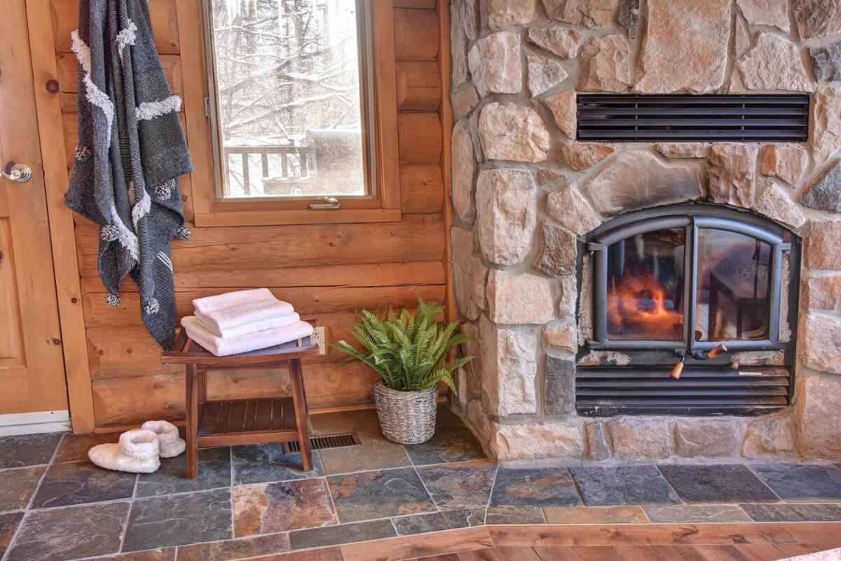 Labelle Chic Familiale, Relaxant Avec Spa En Montagnes מראה חיצוני תמונה