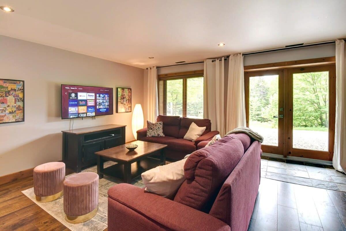Labelle Chic Familiale, Relaxant Avec Spa En Montagnes מראה חיצוני תמונה