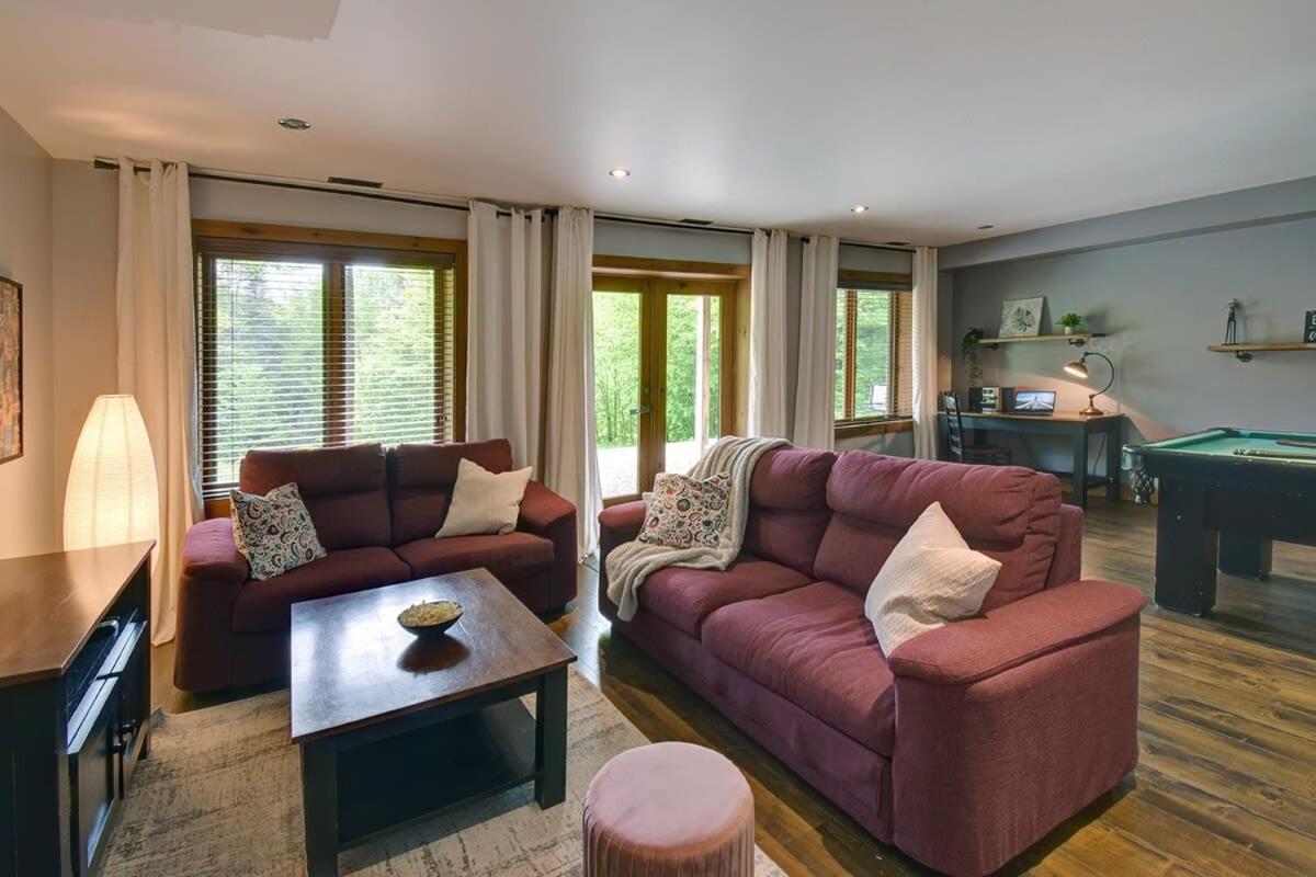 Labelle Chic Familiale, Relaxant Avec Spa En Montagnes מראה חיצוני תמונה
